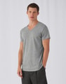 Heren T-shirt V Hals B&C Triblend TM057
